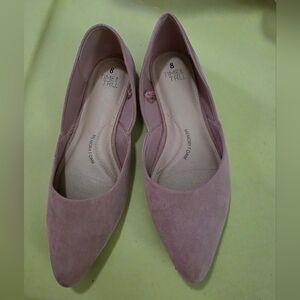Time and Tru Women's Pink Flats